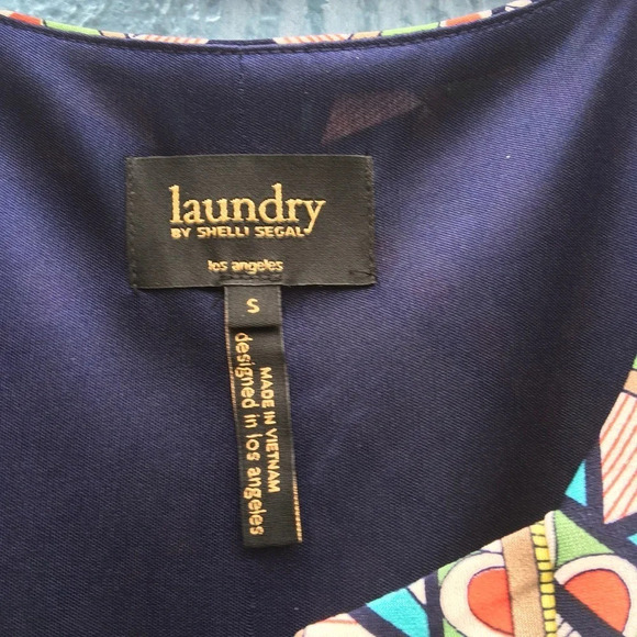 Laundry by Shelli Segal Women's Size Small Printed Mini Dress - Picture 2 of 5